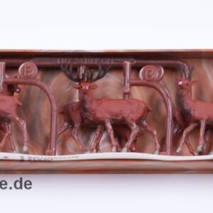 MERTEN H0 Rothirsche Figurensatz 2410 | 6 Stück 1:87 Figuren mit OVP
