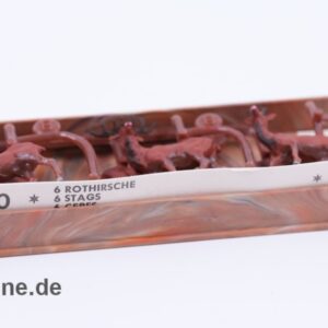 MERTEN H0 Rotwild Rothirsche - Waldtiere Figurensatz 2410 | 6 Stück 1:87 Figuren