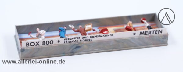 MERTEN H0 Verkäufer und Dienstmänner Figurensatz 800 | 6 Stück 1:87 Figuren