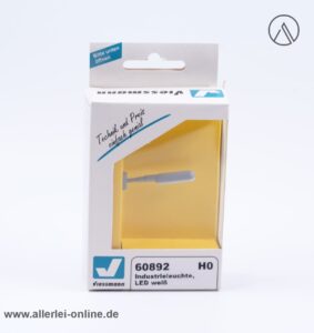Viessmann Spur H0 Lampe | Industrieleuchte LED ,weiß | 60892