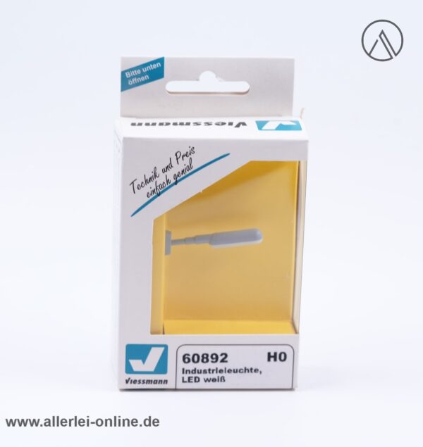 Viessmann Spur H0 Lampe | Industrieleuchte LED ,weiß | 60892