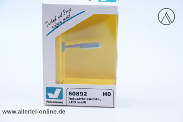 Viessmann Spur H0 Modellbau Lampe | Industrieleuchte LED ,weiß | Viessmann LED 60892