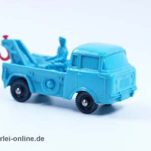 Tomte Laerdal Norway 17 | JEEP Abschleppwagen mit Hacken | Vintage Vinyl Rubber - Gummiauto