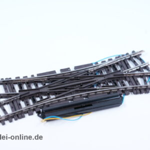 Märklin H0 | Märklin K-Gleis 2260 Doppelte Kreuzungs-Weiche ,elektrisch | unbenutzt mit OVP