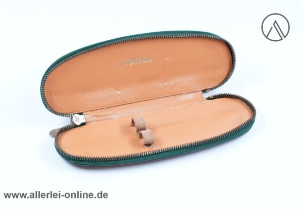 Vintage Pelikan Etui | Pelikan Lederetui für 2 Schreibgeräte 50-60er Jahre