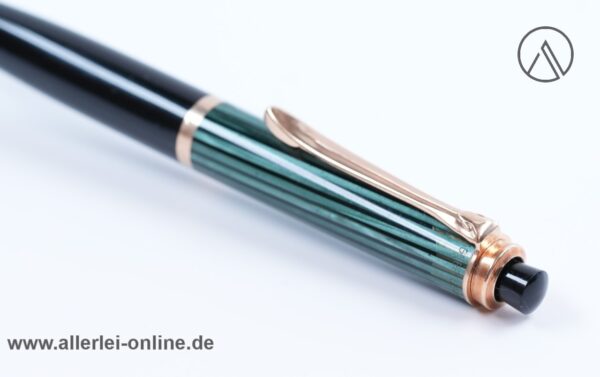 Pelikan 450 Bleistift | Günther Wagner Druckbleistift | Vintage Mechanical Pencil ,grün-gestreift
