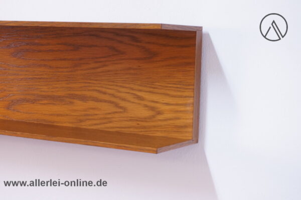 Wilhem Renz 60er Jahre Teakholz Regal | RENZ Wandregal | 150 cm