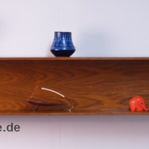 Walter Wirz für Wilhem Renz Teak Regal | RENZ Wandregal | 150 cm