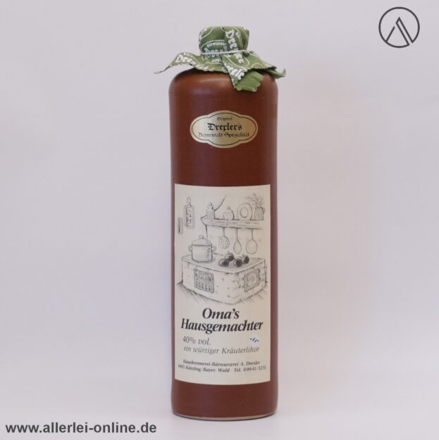Original Drexlers | Omas Hausgemachter Kräuterlikör 40% vol. - 1,0 Liter