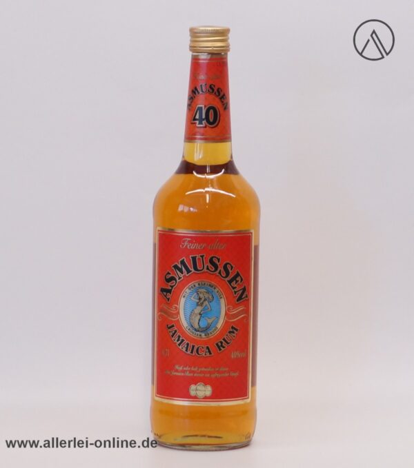 Vintage ASMUSSEN Jamaica Rum 40% vol. - 0,7 Liter Flasche - Berentzen Brennereien