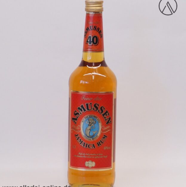Vintage ASMUSSEN Jamaica Rum 40% vol. - 0,7 Liter Flasche - Berentzen Brennereien