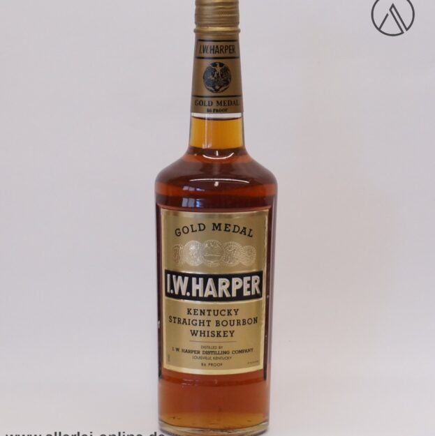 I.W. HARPER Gold Medal Kentucky Straight Bourbon Whiskey - 70-80er Jahre | 0,7L - 86 PROOF / 43% Vol.