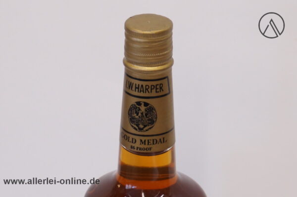 I.W. HARPER Gold medaille Kentucky Straight Bourbon Whiskey | 0,7L - 86 PROOF / 43% Vol.