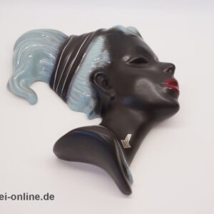 Vintage Cortendorf Silhouette Wandbild | Cortendorf Keramik Wandmaske | Form 3440