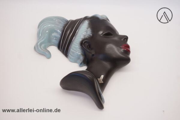 Vintage Cortendorf Silhouette Wandbild | Cortendorf Keramik Wandmaske | Form 3440