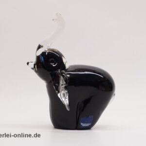 Weinfurtner Glaskunst Elefant Skulptur | Elephant Figurine | Vintage Glasfigur