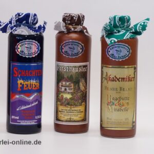 Bärwurzerei Hieke Zwiesel | 3 x 0,35 Liter Original Bayerwald-Spezialitäten