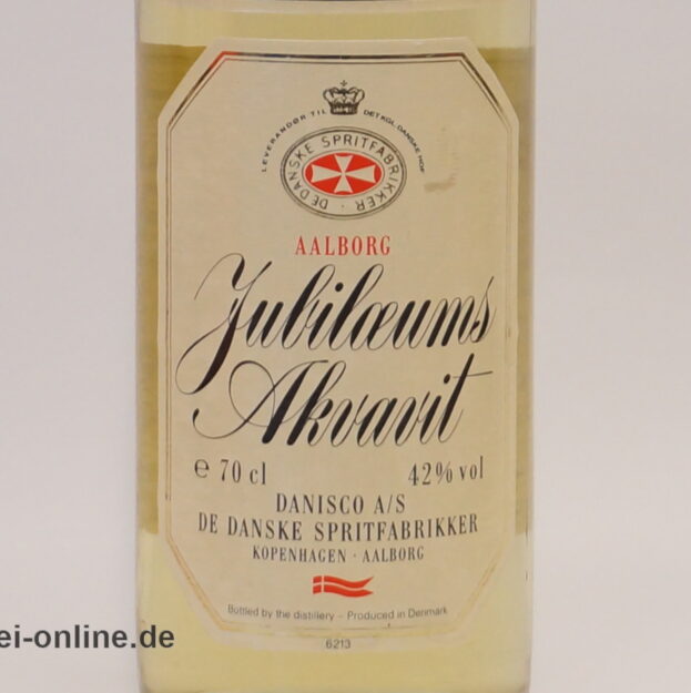 AALBORG Jubiläums Akvavit 0,7L - 42% vol AALBORG Jubiläums-Aquavit