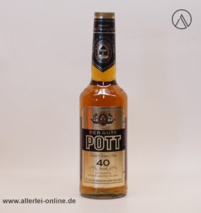 Vintage DER GUTE POTT - Echter Übersee Rum 40% vol. - 0,7 Liter Flasche
