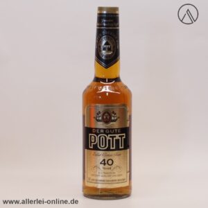Vintage DER GUTE POTT - Echter Übersee Rum 40% vol. - 0,7 Liter Flasche