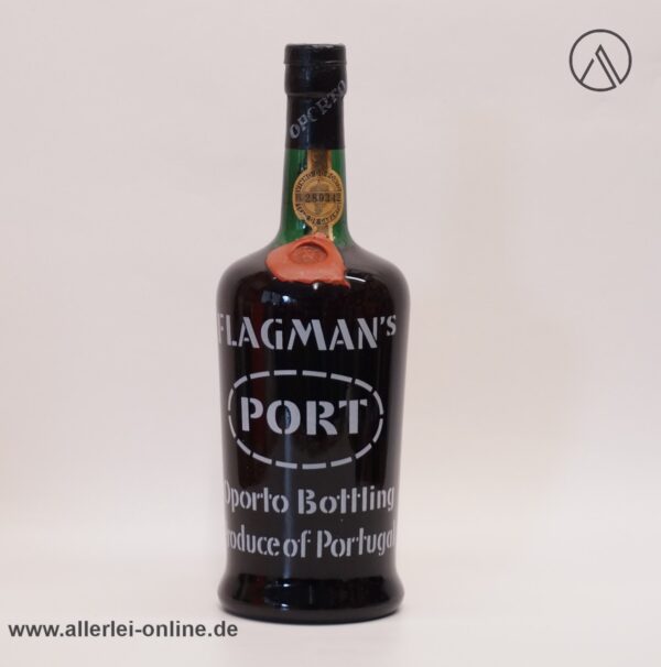 Vintage Flagmans Port Oporto Bottling | Rich Tawny Portugal Portwein | 0.75 Ltr.- 20% Vol.