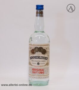 Vintage BOMMERLUNDER Flasche 0,7L - 40% vol | Der große Klare aus dem Norden