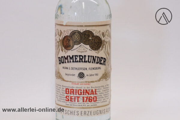 BOMMERLUNDER Flasche 0,7L - 40% vol | Der große Klare aus dem Norden