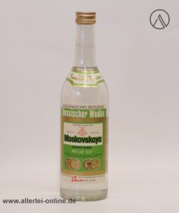 Vintage Moskovskaya Osobaya Wodka Flasche 0,5L - 40% vol | Echter Russischer Wodka
