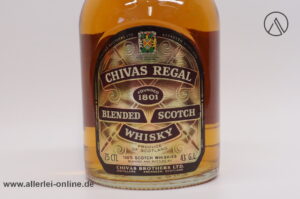 CHIVAS REGAL 12 Years Old | Blended Scotch Whisky | 0,75cl - 43% Vol.