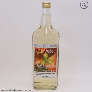 Hahns Nußtröpfchen | Kakao mit Nuß Likör - 25% vol. - 0.7 Liter