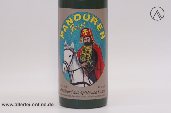 Original Penninger | PANDUREN Geist | Obstbrand Schnaps aus Äpfeln u. Birnen 0,35L - 38% vol 