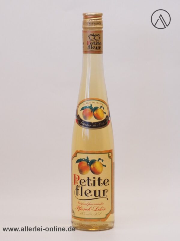 Vintage Petite Fleur | Original Französicher Pfirsich Likör | 18% vol. - 0.5 Liter