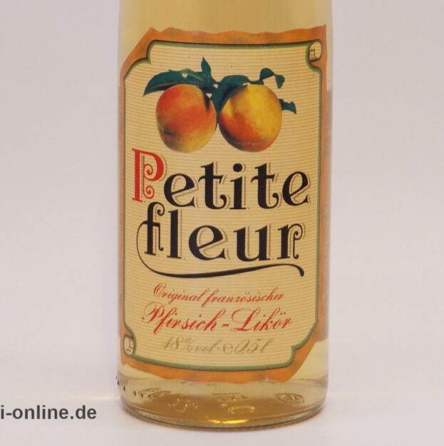 Petite Fleur | Original Französicher Pfirsich Likör | 18% vol. - 0.5 Liter