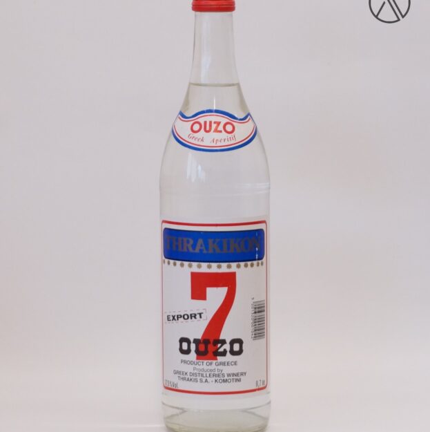 Vintage THRAKIKON Komotini | OUZO 7 Export | 0,7L - 37,5% vol