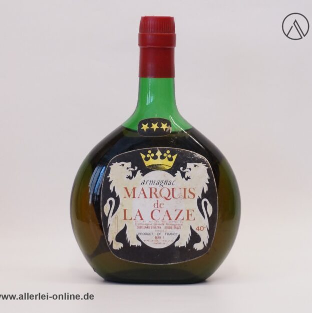 Marquis De La Caze Armagnac | Vintage Castelnau D'Auzan France | 0,7L / 40% vol.