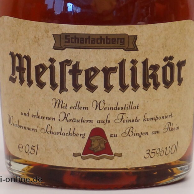 Vintage Scharlachberg Meister-Likör | Abteilikör - Kräuterlikör 0,5L. - 35% vol