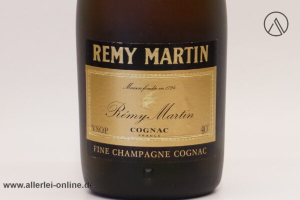 REMY MARTIN VSOP Fine Champagne COGNAC 80-90er Jahre | 70 cl. / 40% vol. mit OVP