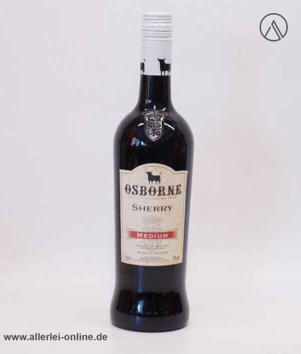 OSBORNE Sherry Medium | Halbtrockener Sherry | 0,75L. - 15% vol