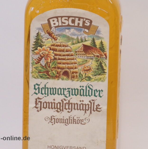 Schwarzwälder Honigschnäpsle | BISCH Honiglikör | Honigschnaps 0,7L. - 35% vol