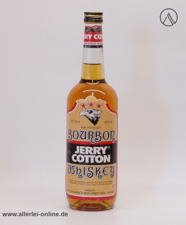 Vintage Bourbon Whiskey | JERRY COTTON | 40% vol.- 0,7l | Abfüllung für den BASTEI-Verlag durch Wittenkamper/Reinbeck