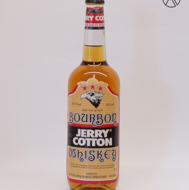 Vintage Bourbon Whiskey | JERRY COTTON | 40% vol.- 0,7l | Abfüllung für den BASTEI-Verlag durch Wittenkamper/Reinbeck