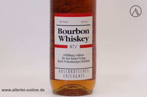 Vintage Jerry Cotton Rare Fine Quality Bourbon Whiskey | 80 Proof.- 0,7l