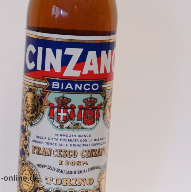 Alter CINZANO Bianco | Vintage CINZANO Bianco Wermutwein | 0,7L.