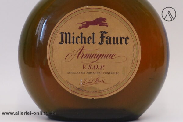 Michel Faure Armagnac V.S.O.P. | Vintage Nogaro Armagnac France | 0,7L / 40% vol. Flasche