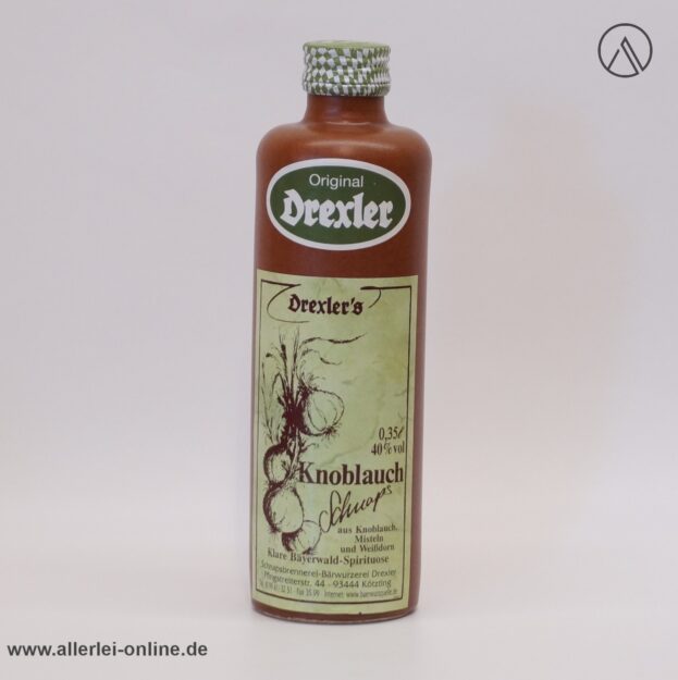 Original Drexlers | Knoblauch Schnaps 40% vol. - 0,35 Liter