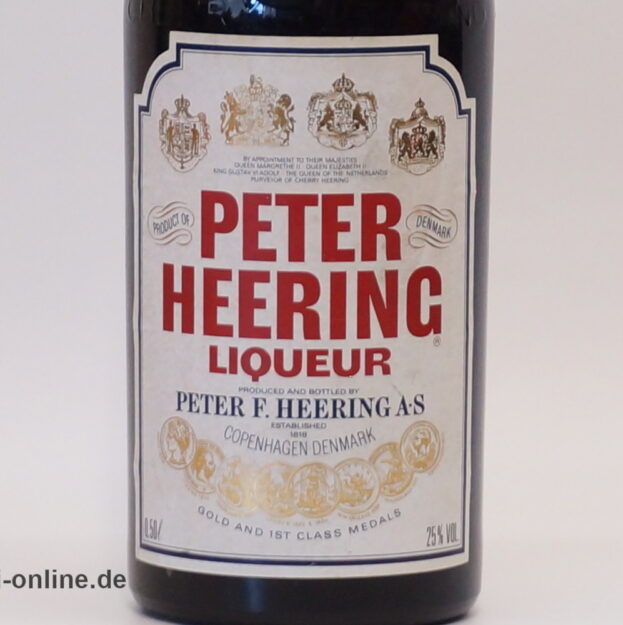 Peter Heering Kirschliqueur | Vintage Dänischer Kirschlikör | 0,5L. - 25% vol