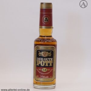 Vintage DER GUTE POTT 54 - Echter Westindien Rum 54% vol. - 0,35 Liter Flasche