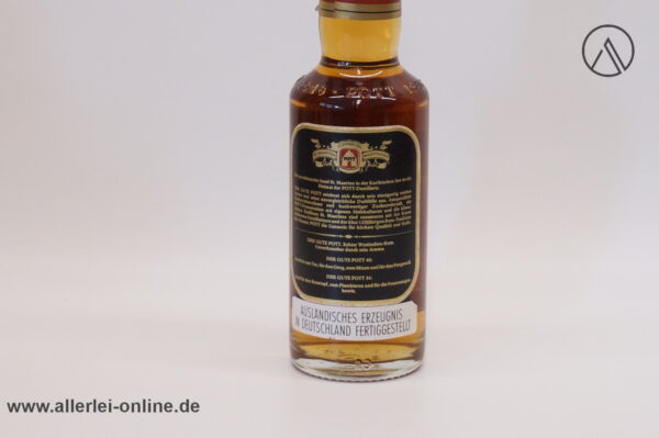 DER GUTE POTT 54 - Echter Westindien Rum 54% vol. - 0,35 Liter Flasche Alte Abfüllung ohne EAN