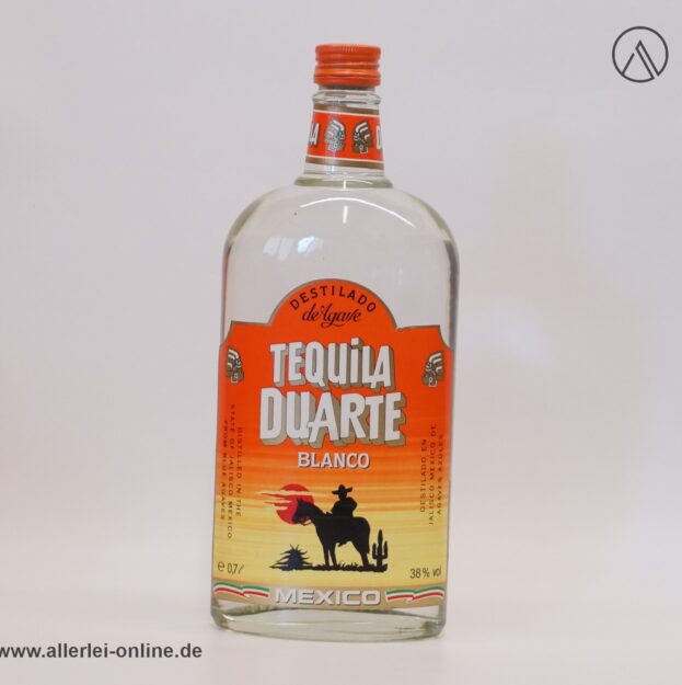 Tequila Duarte Blanco | Agave Tequila 38% vol. - 0,7 Liter