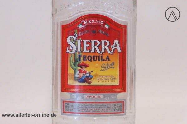 Vintage Sierra Tequila Silver | Agave Tequila 38% vol. - 0,7 Liter